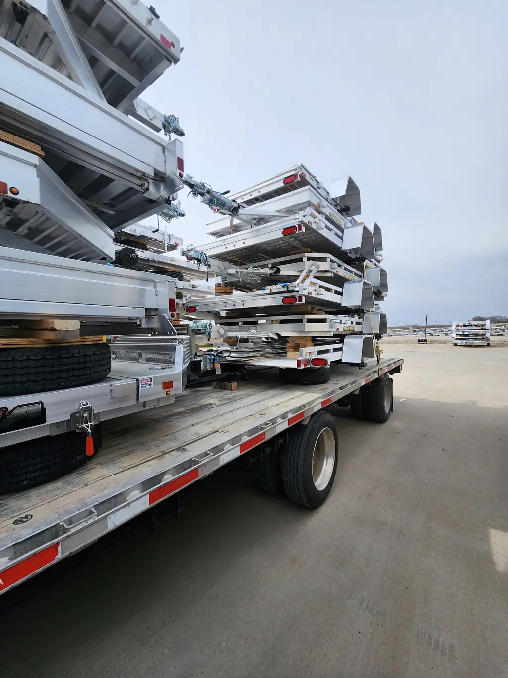Aluma Aluminum at Cope's Trailers in Rose City, Texas